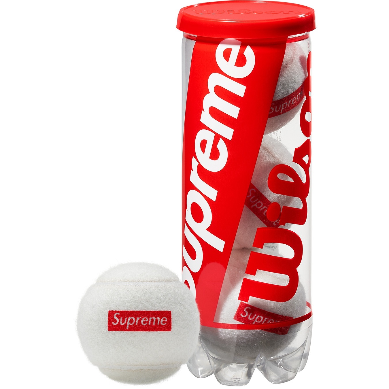 Supreme®/Wilson® Tennis Balls view 2